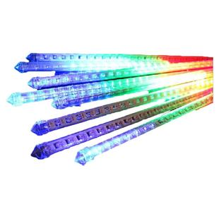 流星雨led灯流星灯树灯挂树上的装饰灯室外户外防水七彩串灯彩灯