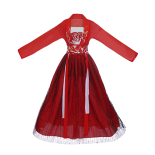 汉服女夏季薄款正品原创小个子中国风古装超仙气飘逸改良齐腰襦裙