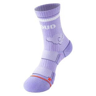 运动袜子女士中筒纯棉加厚底马拉松专业跑步羽毛球专用女款毛巾袜