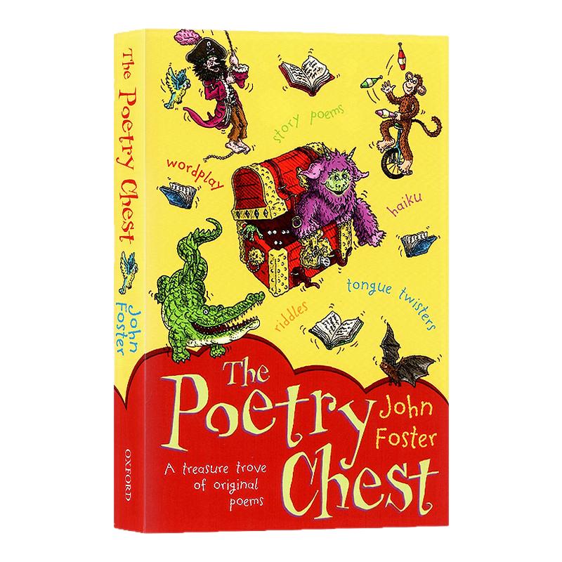 诗箱 英文原版 The Poetry Chest 吴敏兰书单温妮女巫魔法绘本 儿童英语小说章节书 牛津英文版 进口原版书籍