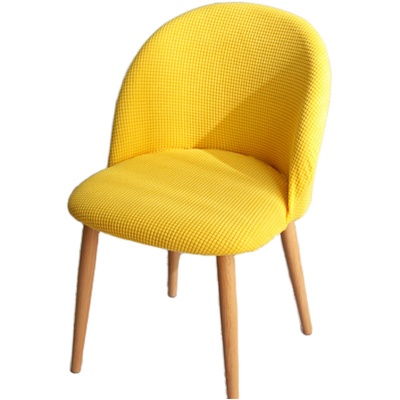 简约弹力椅子套罩靠背一体座椅套餐桌椅垫套装家用凳子套四季通用