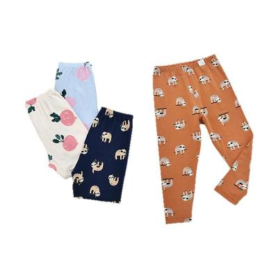 威奇猫儿童秋裤莫代尔两条装