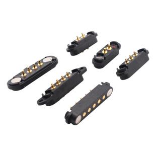 磁吸连接器pogopin公母座电源五金精密短2.5/2.54PH2/3/4/7/8pin
