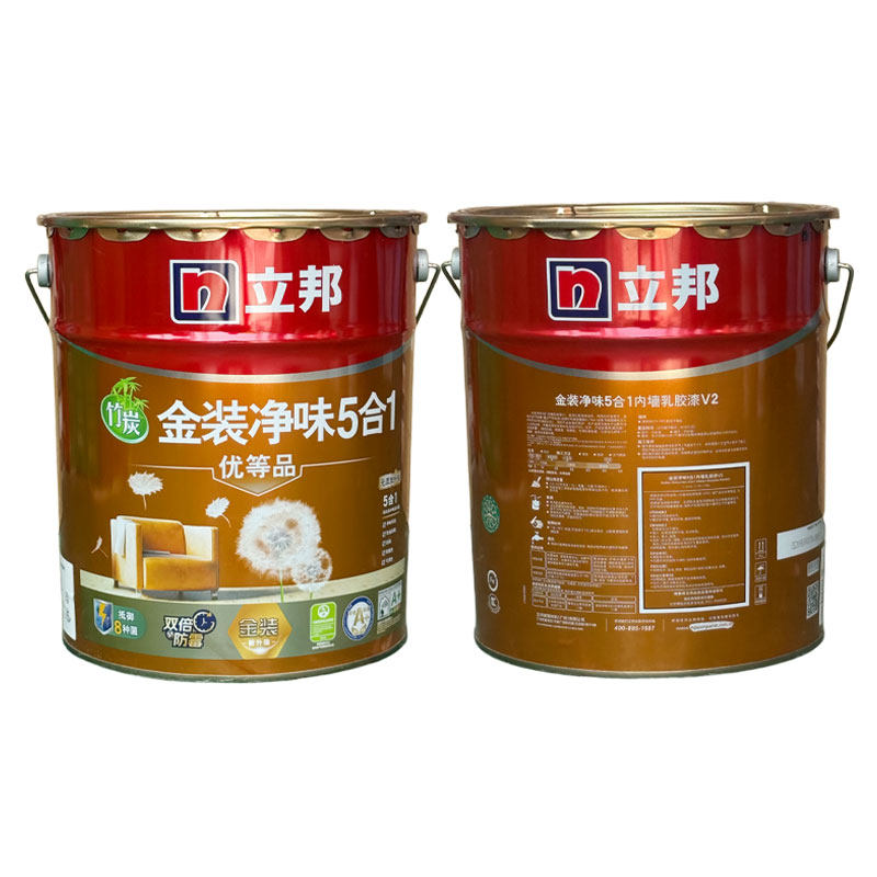 立邦金装净味5合1内墙乳胶漆哑光