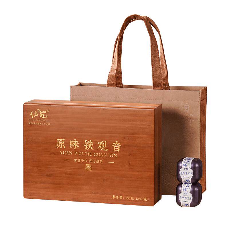 中秋送领导老师新茶特级原味清香型安溪铁观音乌龙茶叶高礼盒装档