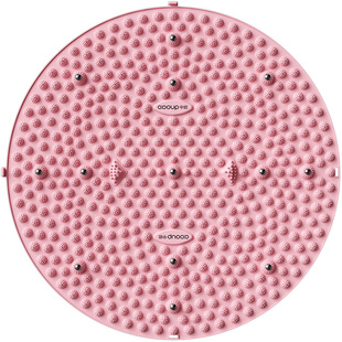 圆形慢跑指压板足底按摩垫中医通经络室内原地跑步减肥专用脚踩趾