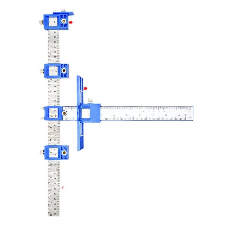 拉手打孔辅助器木工衣柜门把手打孔安装定位器装柜门把手打孔神器