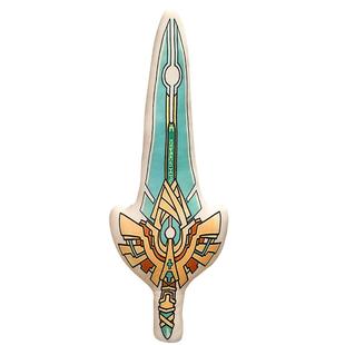 大宝剑儿童毛绒公仔男孩睡觉大抱枕炫酷宝刀摆件原神周边仿真武器