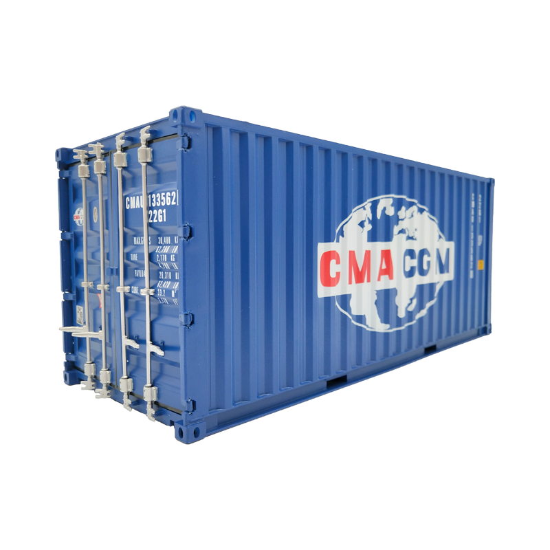 1:20CMA-CGM集装箱模型logo定制航运货代物流礼品20尺货柜模型