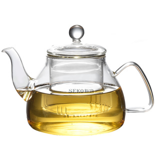 新功加厚玻璃茶壶单壶家用过滤泡茶壶花茶煮茶壶小型茶具套装770