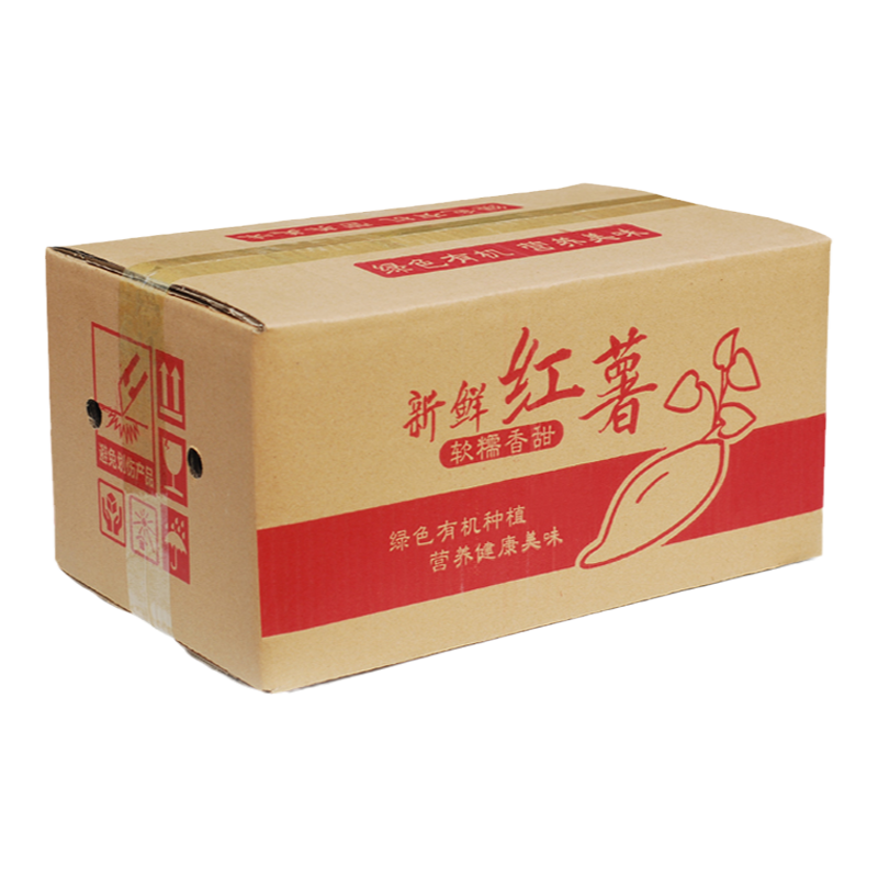 崇兆地瓜10斤蜜薯加硬快递纸箱