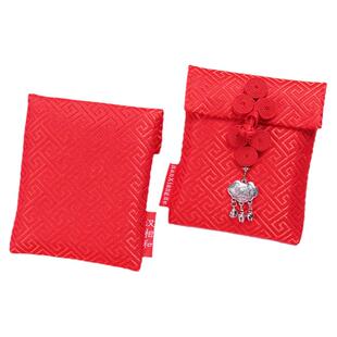 红包定制蛇年生日专用满月宝宝儿童新年创意万元布艺见面礼利是封