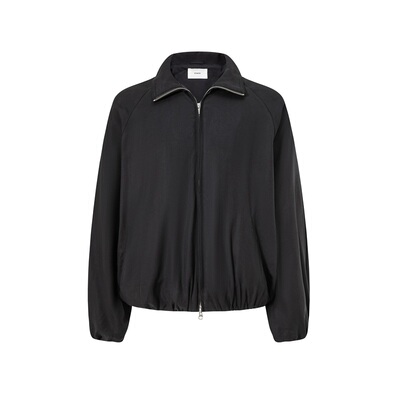 UTIMUS天丝夹克立领拉链外套row风上衣宽松老钱风慵懒秋冬通勤