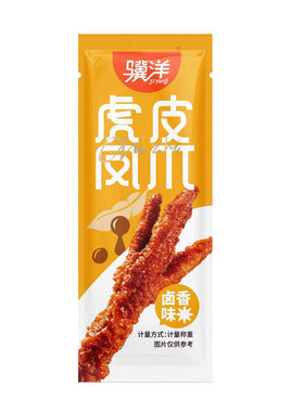 骥洋虎皮凤爪鸡爪500g独立小包装