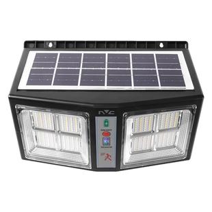 雷士照明太阳能壁灯户外庭院灯防水家用屋檐灯人体感应灯投光路灯