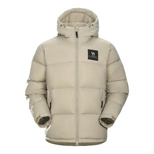 骆驼黑钻5PLUS羽绒服女装2025冬季加厚保暖连帽面包服羽绒外套男