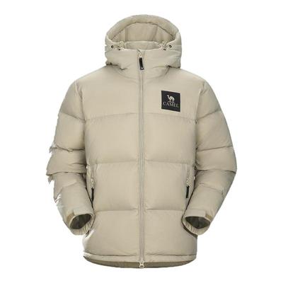 黑钻5plus骆驼羽绒服加厚保暖男