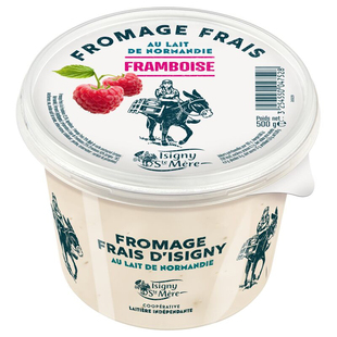 法国原装进口伊斯尼法式鲜奶酪500g装 非酸奶果味奶酪芝士cheese