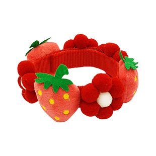 甜甜小狗 要全糖!狗狗彩虹花朵项圈可爱柴犬围脖柯基猫拍照配饰