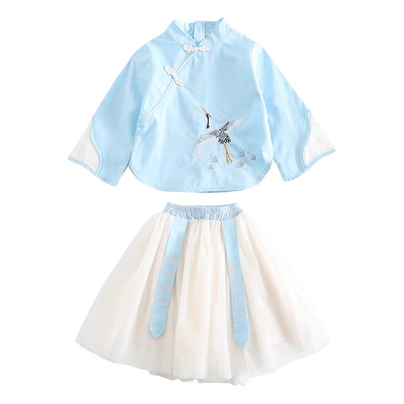 中小学生合唱服诗歌朗诵国学服装