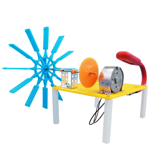 水力水轮发电机模型科技小制作水电站趣味小实验儿童手工制作材料