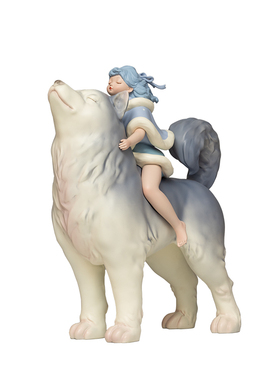 白夜童话追云晓欧原创风生日摆件