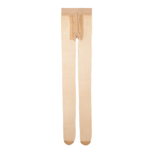 米图超薄高透0D黑丝袜女透明隐形防勾丝高个子性感加长美腿连裤袜