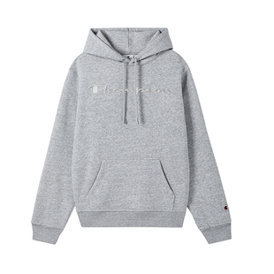 日版Champion冠军连帽卫衣男加绒纯棉女套衫休闲宽松绣标情侣外套