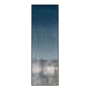 现代抽象窄长条装饰画客厅竖版竖款墙壁画尺寸定制棋牌室过道挂画