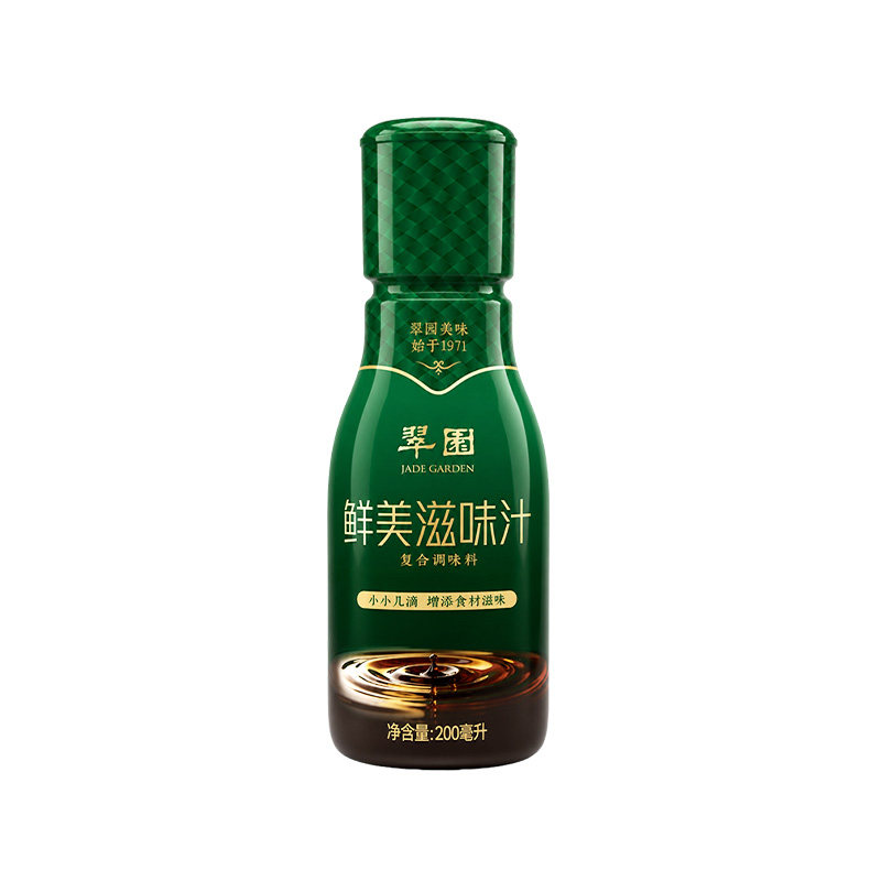 翠园鲜美滋味汁白灼汁海鲜清蒸鱼提鲜调味汁凉拌汁酿造酱油调味料