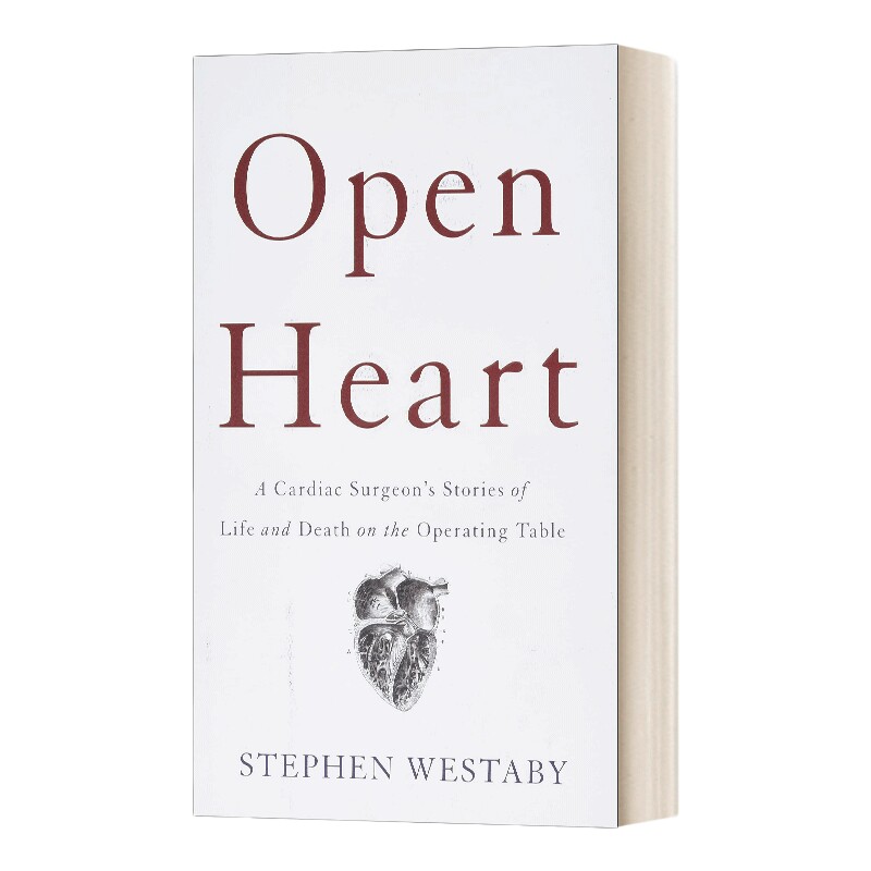英文原版 精装 Open Heart 打开一颗心 一位心外科医生手术台前的生死故事 豆瓣推荐 英文版 进口英语原版书籍