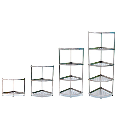 多层扇形角落厨房置物架