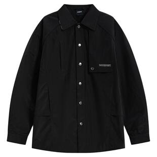 VETEMENTS秋冬工装外套宽松衬衫式夹克棉服外套男女同款 301446
