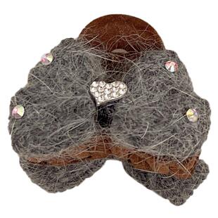 甜美蝴蝶结爱心细闪迷你抓夹女温柔公主头发夹高级感侧边夹发饰