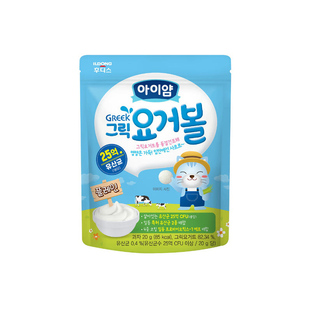 韩国进口ILDONG FOODIS日东福德食酸奶溶豆添加益生菌冻干工艺20g