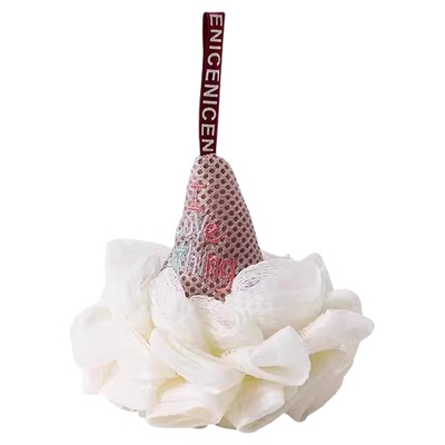 可爱冰淇淋沐浴球男女浴花搓澡