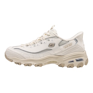 Skechers斯凯奇女士2026新款轻便闪穿一脚蹬运动休闲老爹鞋150866