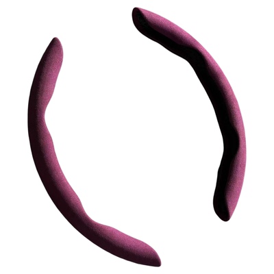 【超跑翻毛皮】奔驰通用方向盘套