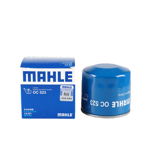 马勒机油滤OC523适配现代ix35索纳塔八九悦动朗动瑞纳途胜名图