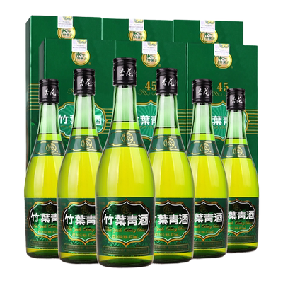 山西杏花村45度牧童竹叶青酒*6瓶