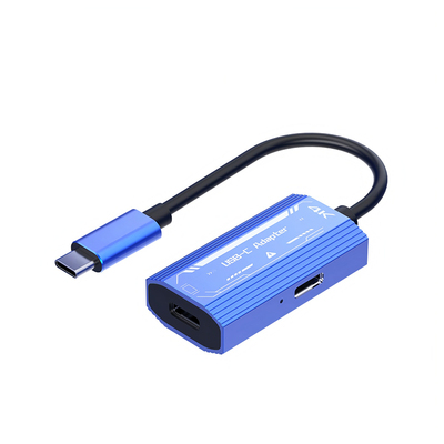 TYPE-C转PD快充+4K投屏C口转换线