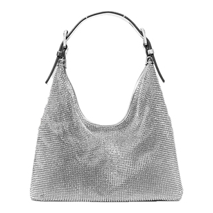 【新年礼物】MICHAEL KORS MK Nolita 女士小号 Hobo水钻饰单肩包