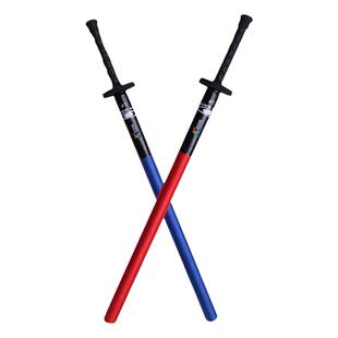 大业亨通短兵竞技海绵剑棍靶击剑儿童武术训练成人兵道对抗剑道