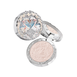 花知晓腮红哑光高光定妆粉饼天鹅芭蕾绒雾浮雕01白雪膨胀色女提亮