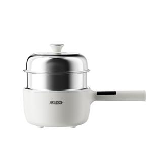 七彩叮当电煮锅不锈钢蒸煮饭2L家用多功能小型电火锅钛涂层电炒锅