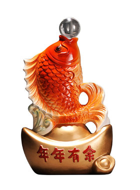 中式年年有余装饰摆件乔迁礼物