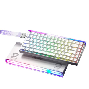 狼蛛Hero68HE磁轴键盘RT0.01高性能电竞游戏键盘碳纤维定位板