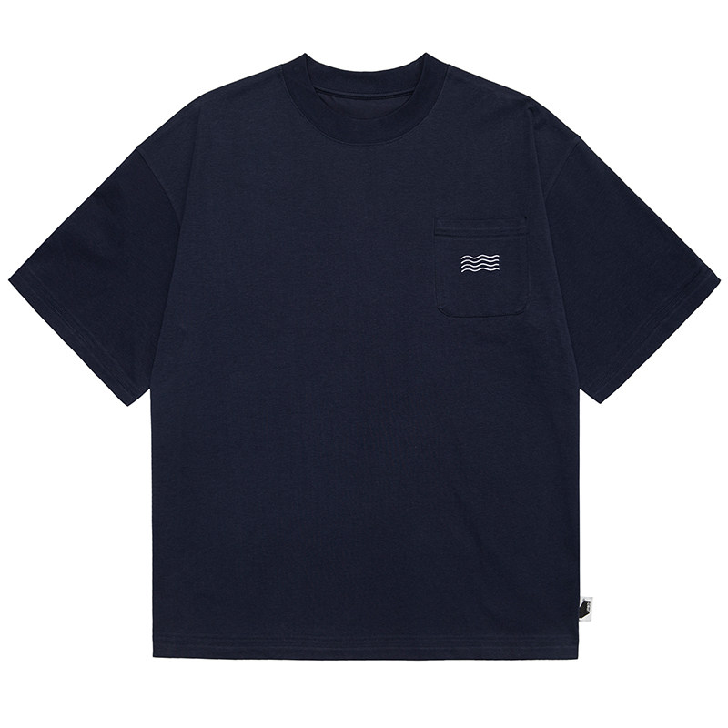 UrbanStandard日系户外凉感龟裂印花T恤男夏季防晒宽松短袖250g