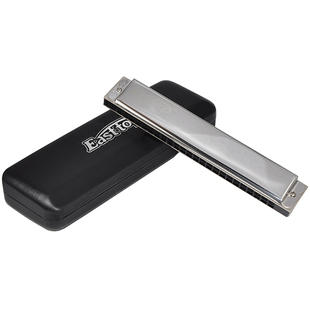 Easttop东方鼎T2403学生初学儿童成人演奏乐器专业24孔复音口琴