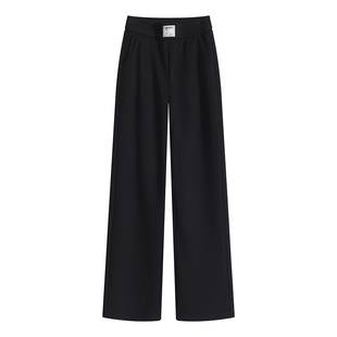 伊喜服装纸样diy2511秋冬窄版直筒阔腿休闲裤灯芯绒运动女裤样板